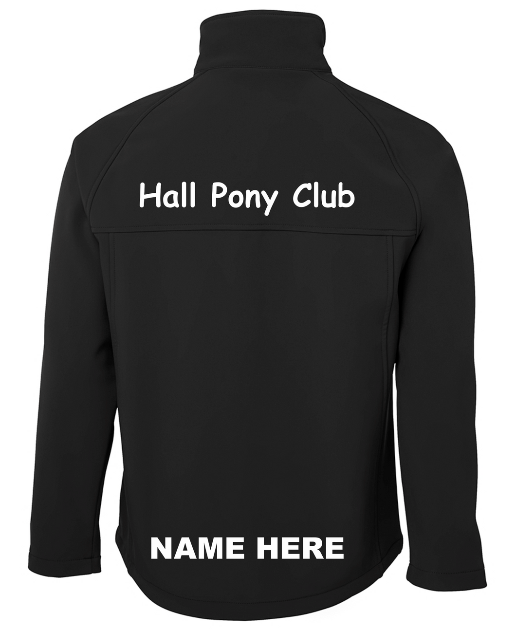 Hall Pony Club Embroidery To Back